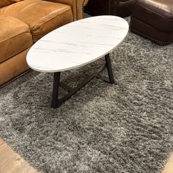 Faux Marble Coffee Table