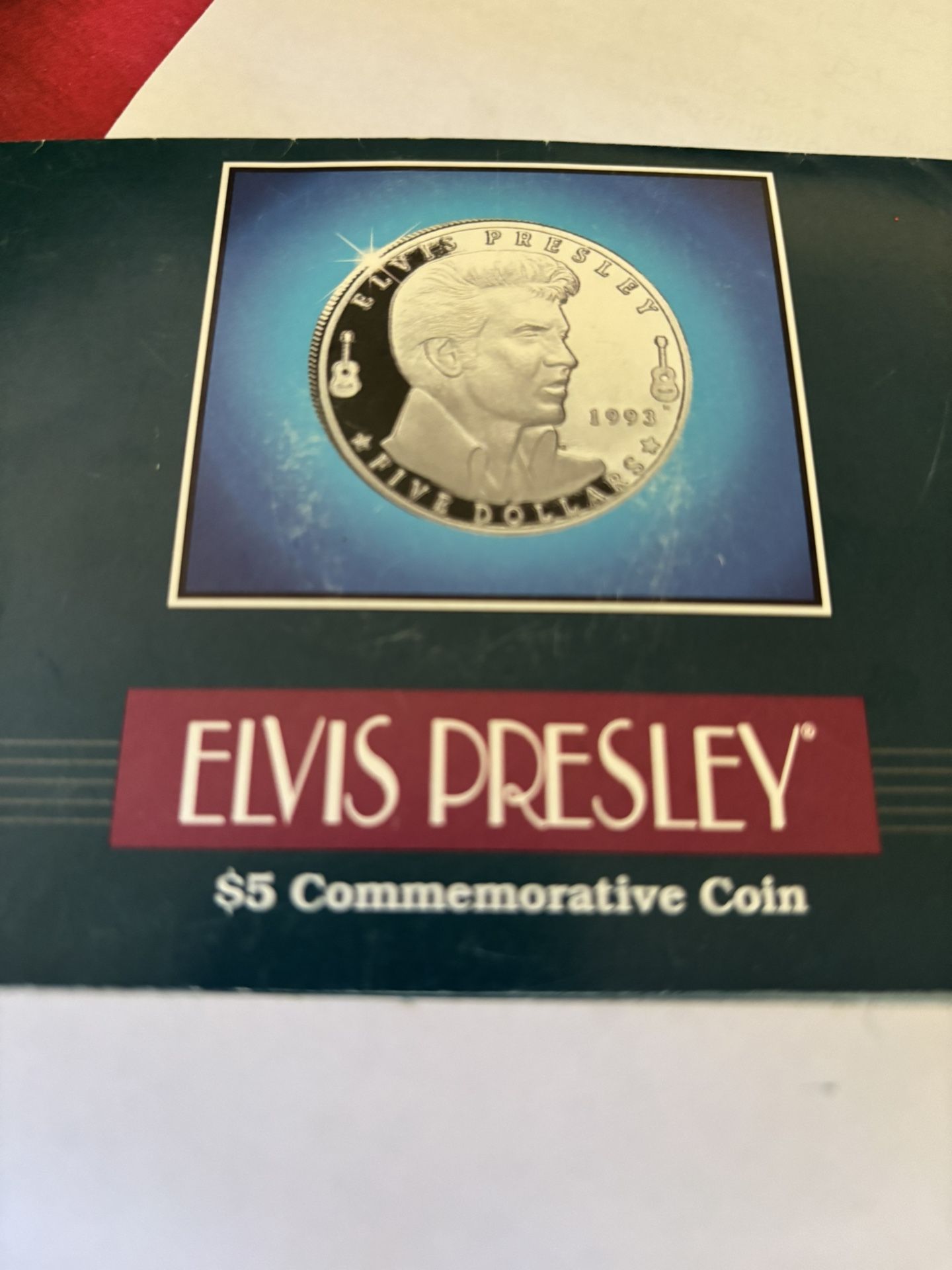 $5 Elvis Presley Commemorative Coin