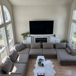 Hanna 4-Piece Sectional Sofa Couch | Free Delivery 