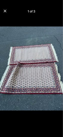 Pair of oriental style rugs