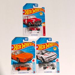 Hot Wheels Mazda, Mitsubishi, & Mini