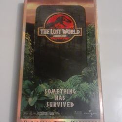Jurassic Park the lost world VHS movie tape