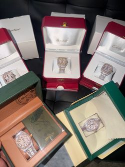 Vvs 1 Moissanite Ice out Watches