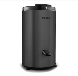 Panda 0.6 cu. ft. 120-Volt Gray Electric Stainless Steel Portable Spin Dryer, 3200 RPM