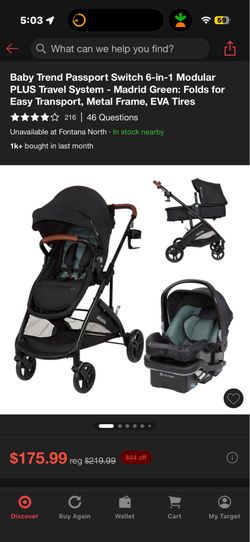 BRAND NEW TRAVEL SYSTEM