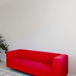Ikea Red Couch