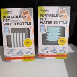 Portable Pet Water Bottle Each $12