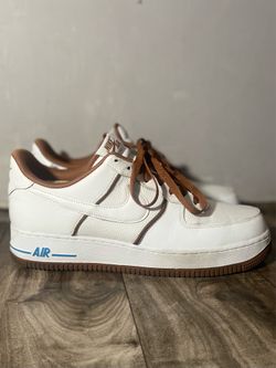 Nike Air Force 1 Low ’07 LX White Brown Gum Men’s Size 10 Excellent Condition