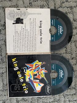 King Cole Trio Set Of 4 Records