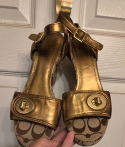 Coach Wedge shoes
