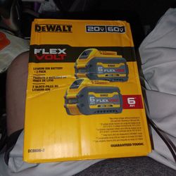2 DeWalt Batteries 