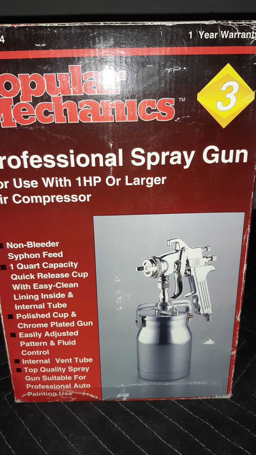 Popular mechanics professional spray gun