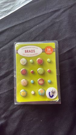 Arts and crafts brads