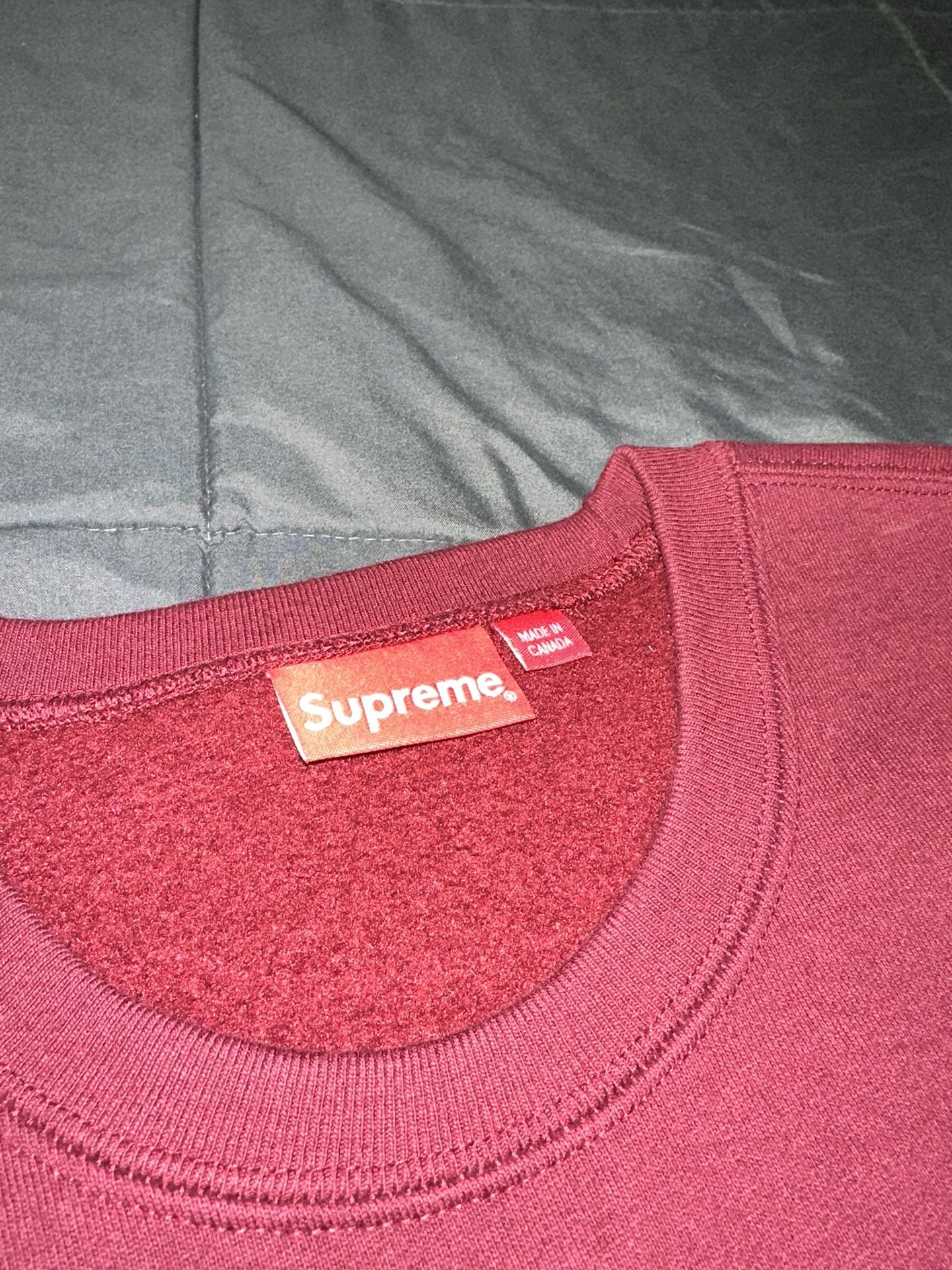 Supreme Box Logo Cardinal Crewneck for Sale in Palmdale, CA - OfferUp