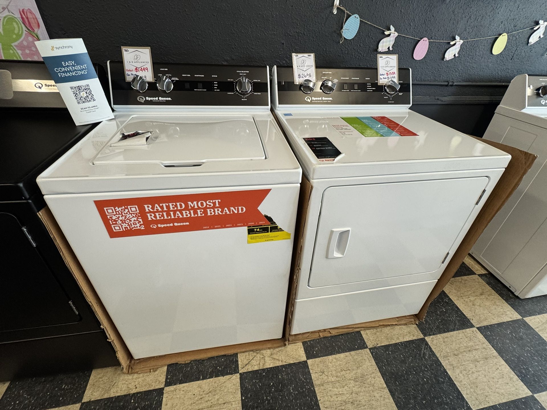 Speed Queen TR5 And DR5 Washer And Dryer 🐰🌼