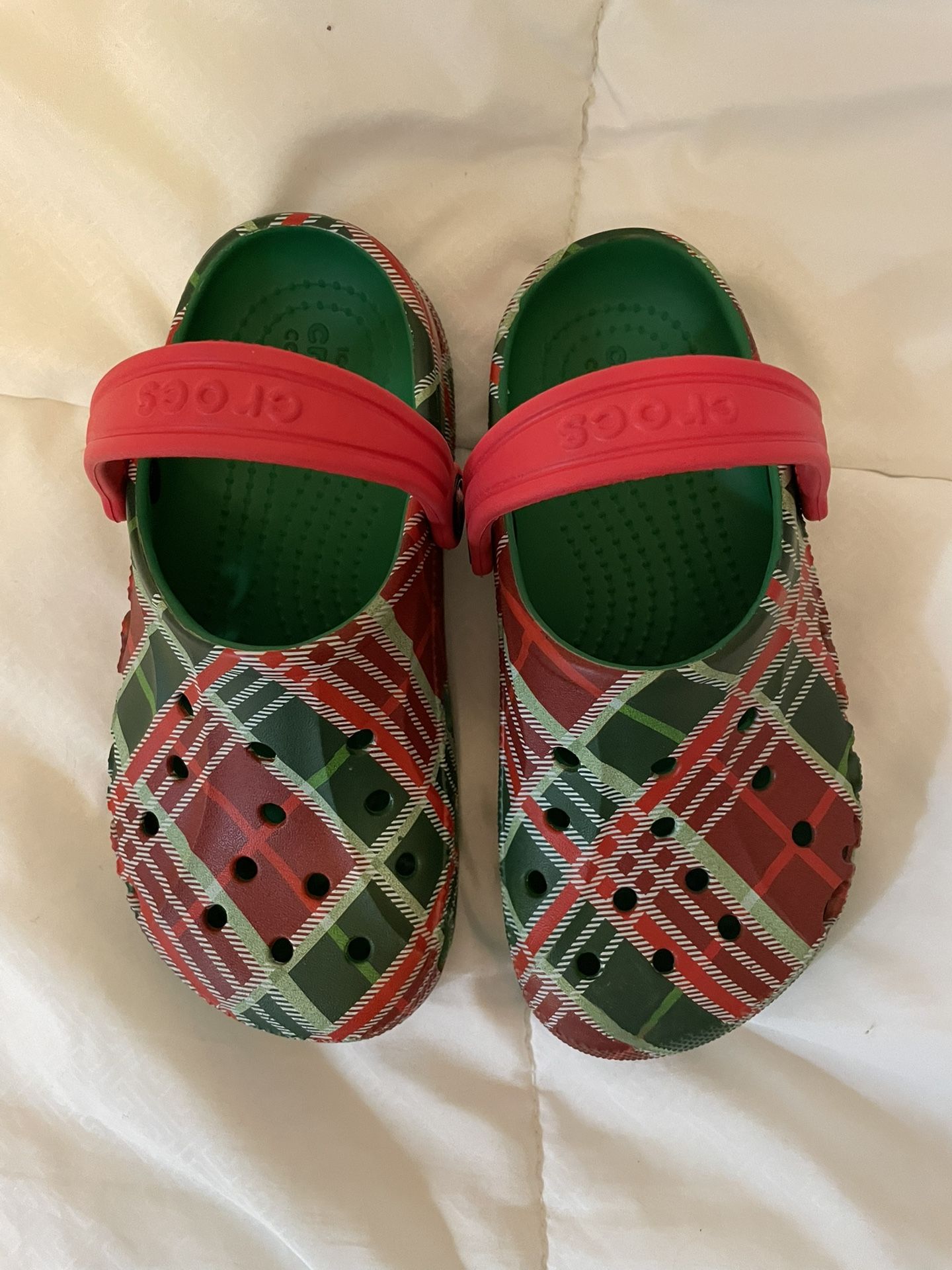 Sandals Crocs, Kids, Green/Red Size 1