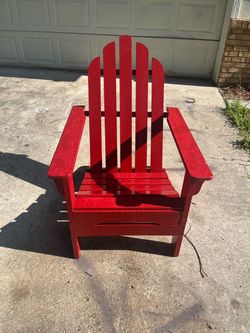 Mid-Century Modern Adirondack Chair