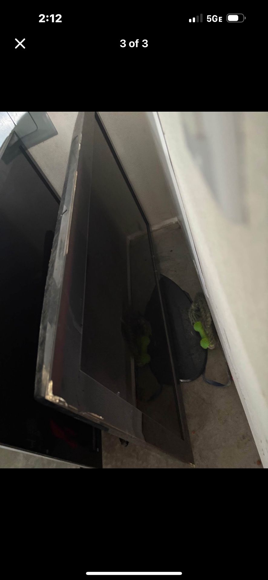 TVS $160 FOR BOTH GOOD CONDITION 