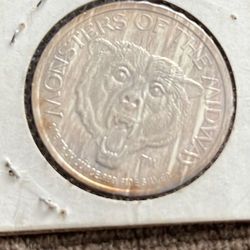 1985  NFC Bears Champion Silver Coin 