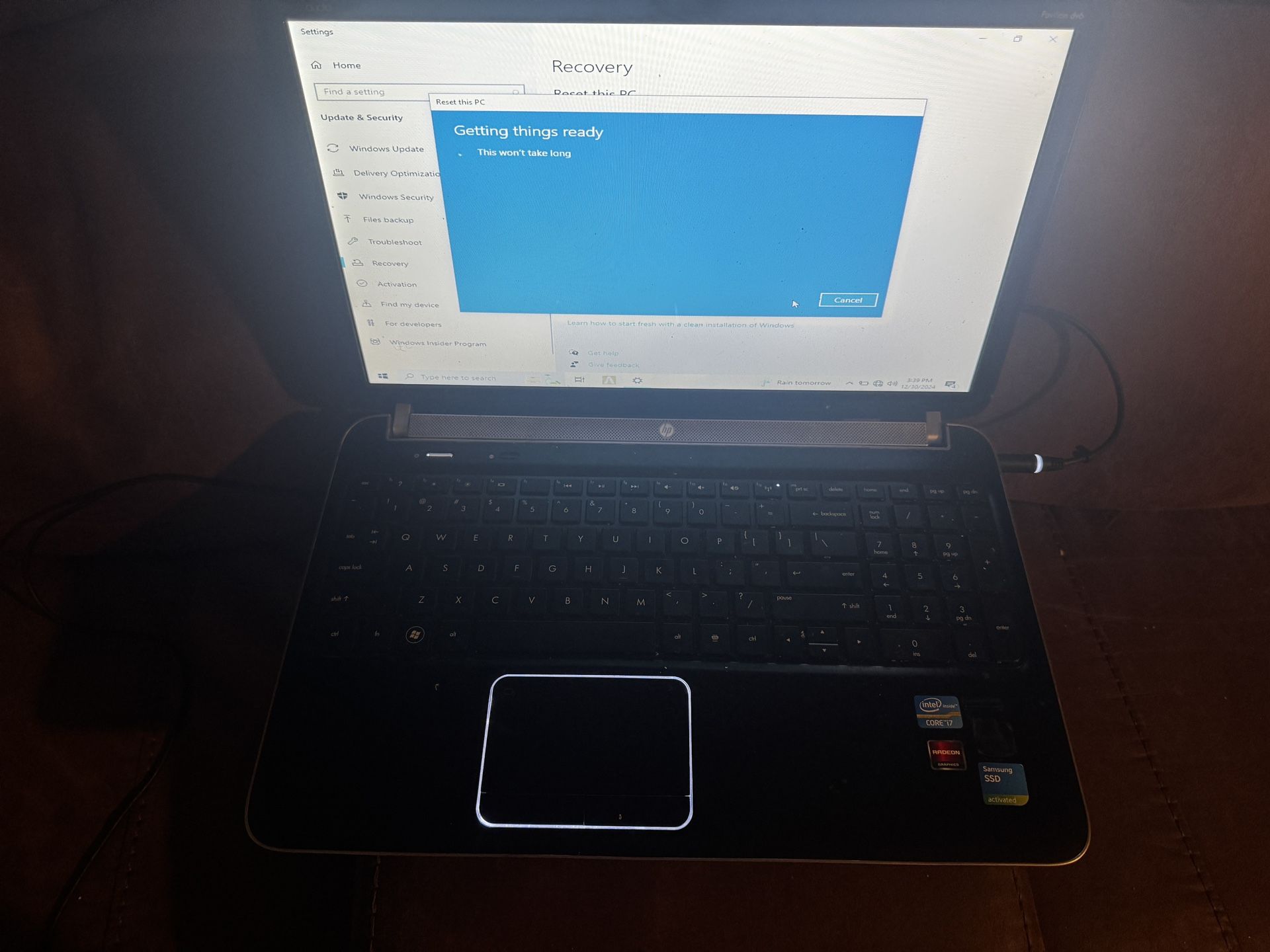 HP Pavilion Dv6 Notebook PC