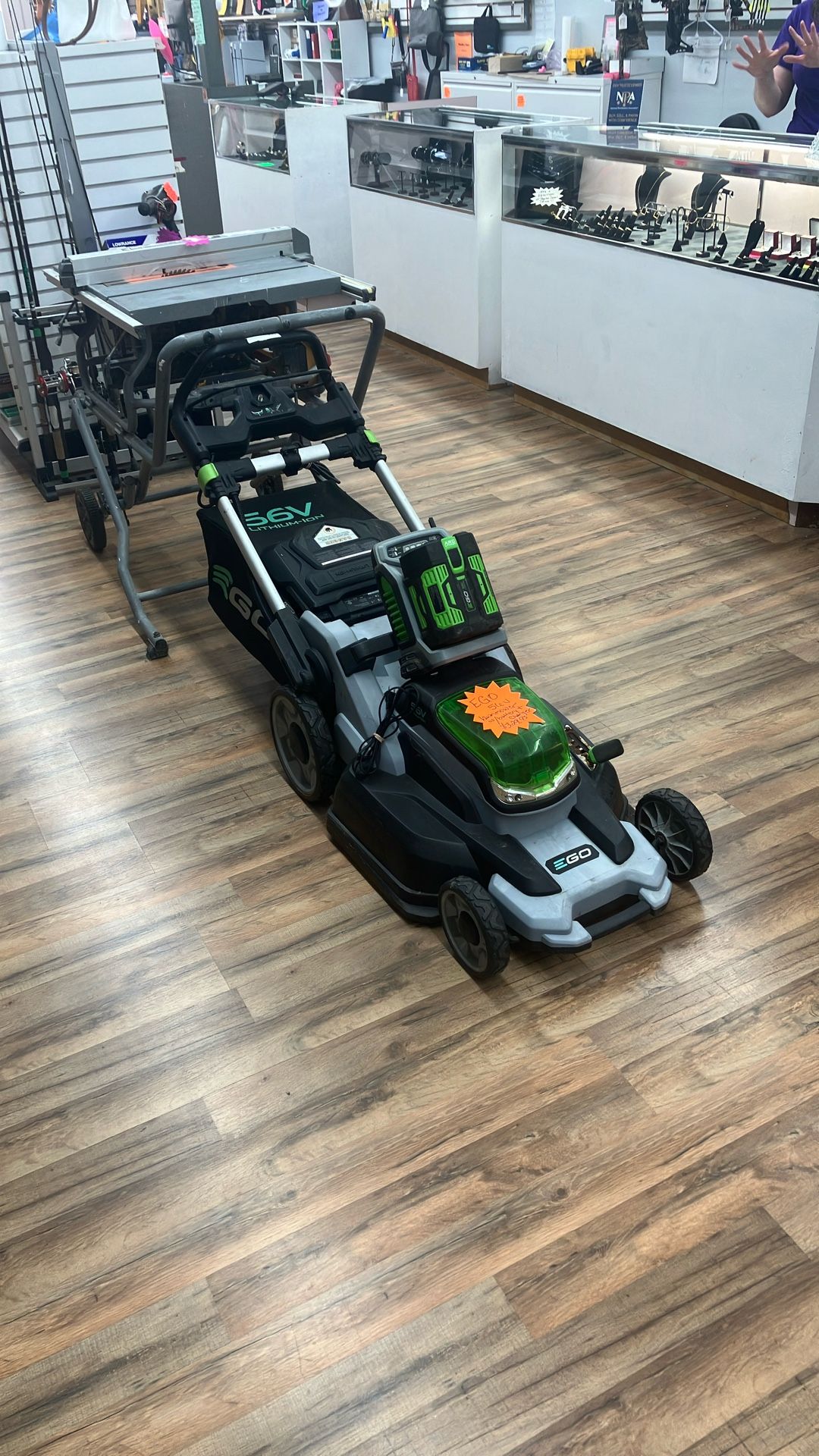 Ego 56v Lawnmower