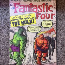 Fantastic 4 & The Hulk  Canvas 