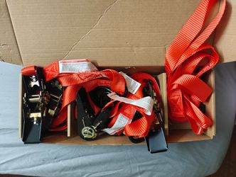 Ratchet strap set
