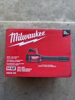 Milwaukee M-12 Compact Spot Blower Tool-Only 0852-20
