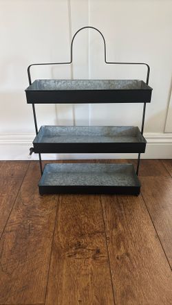Three Tiered Metal Tray