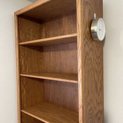 7ft Tower, Bookcase Real Hardwood 