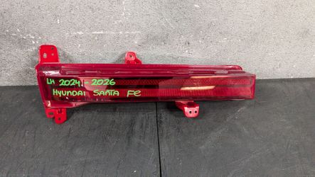 2024-2025-2026 HYUNDAI SANTA FE LEFT TAIL LIGHT OEM USED #11022