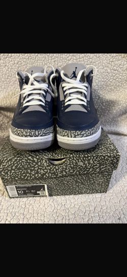 Jordans 3  Georgetown Size 10
