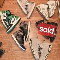 Jordan's Size 10/10.5