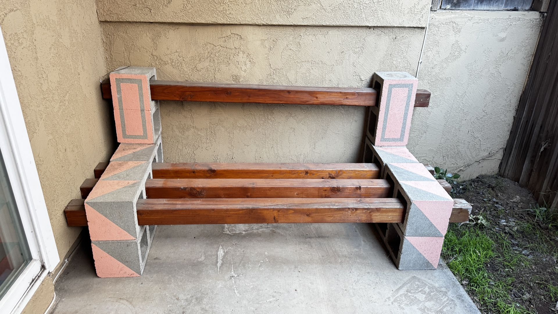 Outdoor bench