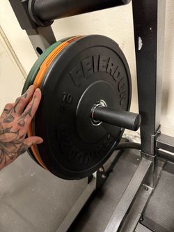 10 lb plate soft rubber coating set