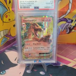 2016 Pokémon Xy Charizard Ex Psa 10