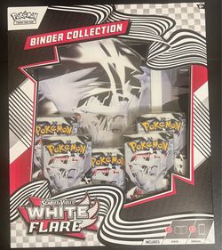 White Flare Binder Collection