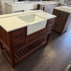 Vanity 48 Inches Wide 