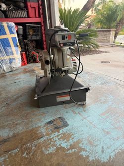 Commercial Black & Decker Deluxe Power Shop Radial Arm Saw