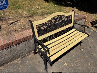 Outdoor bench