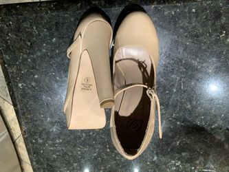 Zara Size 6 And Other Tan Shoes Has a D For Brand …Also Size 6
