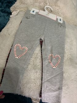 Set Of 2 Girl Leggings 