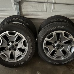 Goodyear Jeep Wrangler SR A Tires And Wheels P215/65/R17