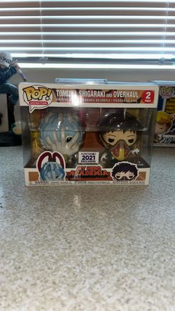 Shigaraki and Ovehaul Funko