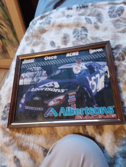 Sign Albertsons racing picher for sale