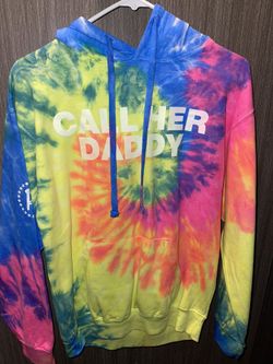 Call Her Daddy Barstool Hoodie Tie Dye