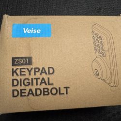Veise Keyless Entry Electronic Door Locks with Keypads - Smart Deadbolt Lock - Front Door Lock - Auto Lock - Easy Installation