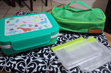 New kinsho Dinosaur Bento Lunch Box Container for Small Kids