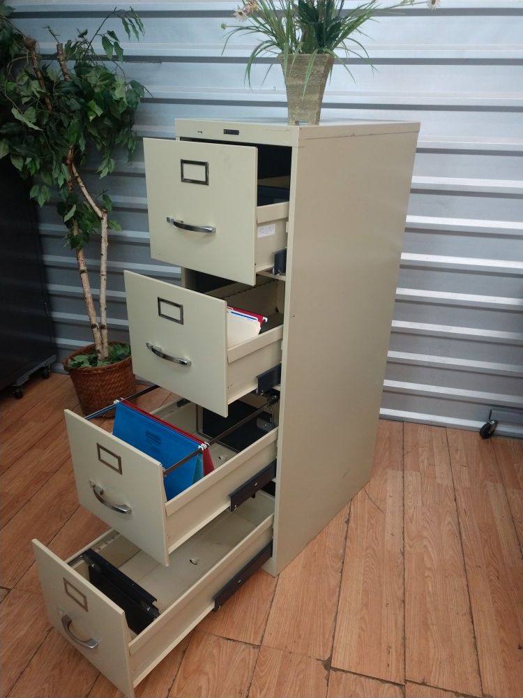 File Cabinet, Letter Size Cabinet, Quality USA , Tan Color