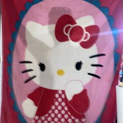 Hello Kitty, blanket